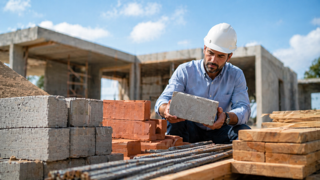 A importância da escolha de materiais de qualidade na durabilidade da obra