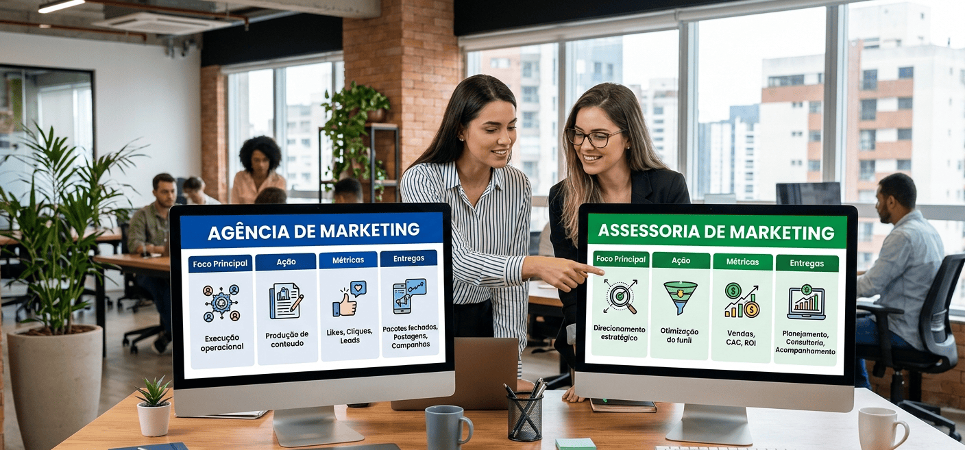 Agência ou assessoria de marketing